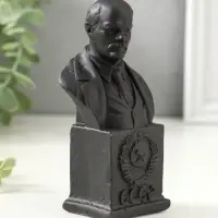 Бюст Ленина, 12х6х4.5см, графит Бюст Ленина, 12х6х4.5см, графит