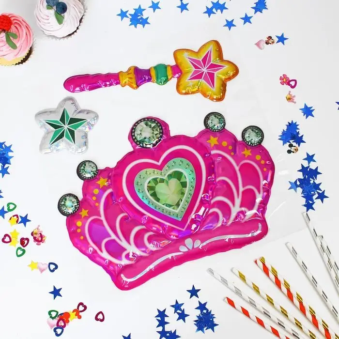 Наклейки на шар, набор «Корона», 29×20.5 см Наклейки на шар, набор «Корона», 29×20.5 см