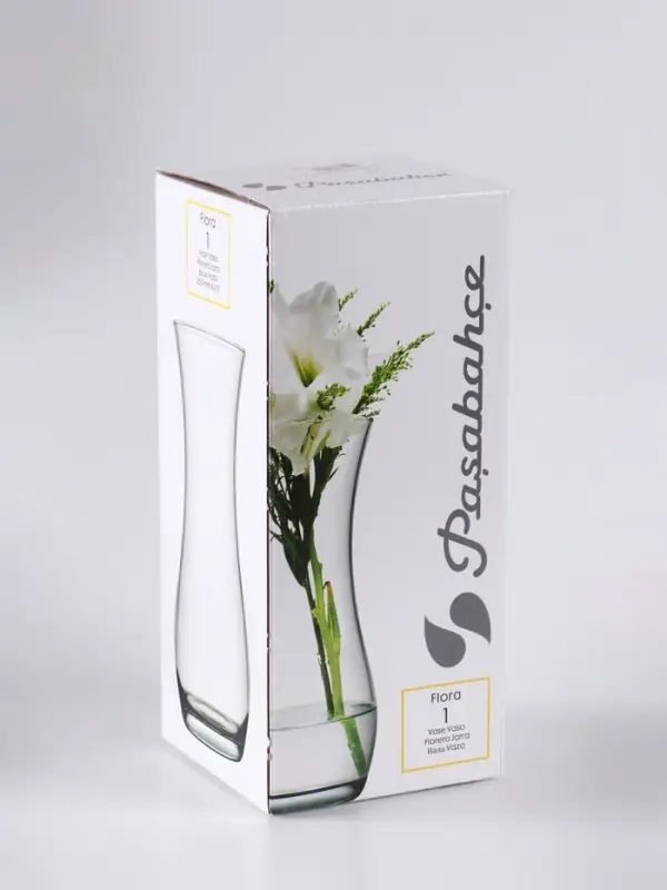 Ваза &laquo;Персей&raquo;, линии, h=26 см, стекло