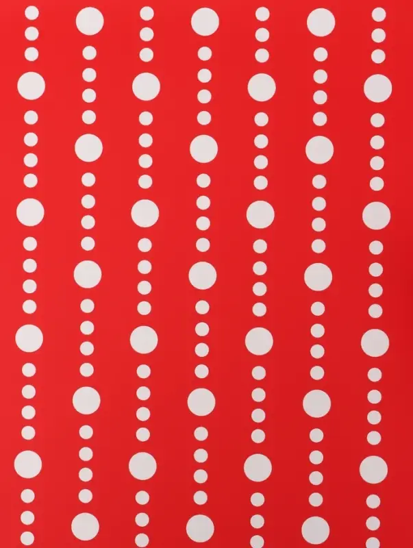 Пленка флористическая для цветов, &laquo;Бисер&raquo;, красная, 57&times;57 см