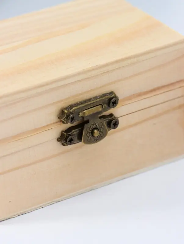 Шкатулка для росписи дерево прямоугольник &laquo;Орех&raquo;, для творчества, декора, 9&times;5&times;6 см