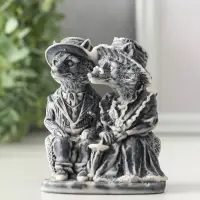 Сувенир "Лисы - Пара на диване" 8,3 см Сувенир "Лисы - Пара на диване" 8,3 см