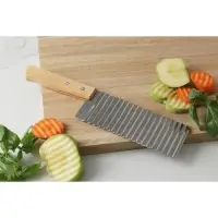 Нож для фигурной резки Доляна, 27&times;6 см, нержавеющая сталь, бежевый