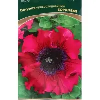 Семена цветов Петуния превосходнейшая &laquo;Бордовая&raquo; 10 шт.
