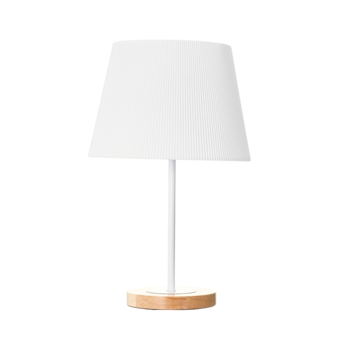 Светильник настольный Светильник настольный "Строгость" 1х40Вт Е27 бежевый 22,5х22,5х41,5см