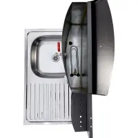 Умывальник "Акватекс" Дуэт, с ЭВН, нержавеющая мойка, 1250 Вт, 17 л, цвет аквамикс