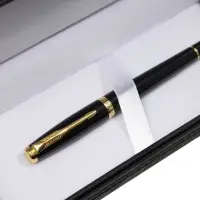 Ручка подарочная Calligrata. VIP, перьевая, в футляре кожзам, корпус чёрный