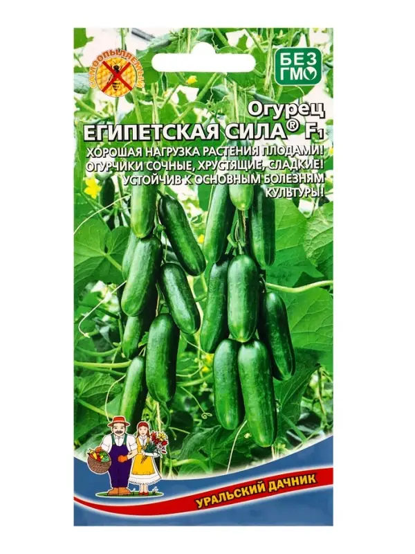 Семена Огурец Египетская сила F1 (УД) Е/П , Е/П,  10 шт.