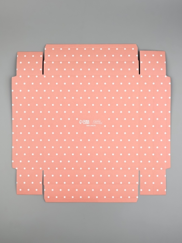 Коробка для цветов с вазой и PVC окнами складная «Для тебя», 23 х 30 х 23 см