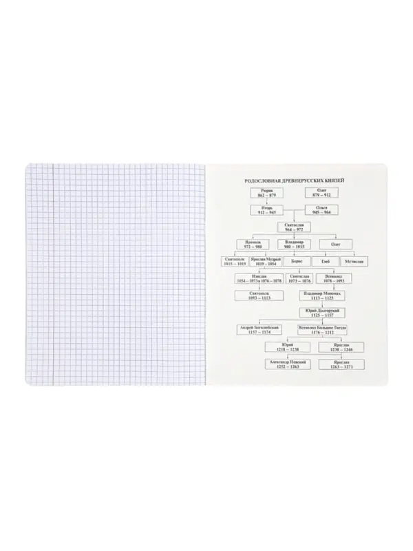 Комплект 12 предметных тетрадей 48 листов, справочная информация, 60гр, Отражения