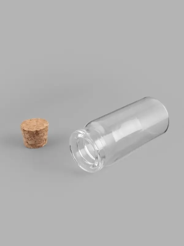 Баночки для хранения бисера, 10 мл, d=2.2&times;5 см, 5 шт.