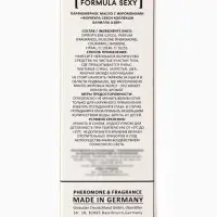 Парфюмерное масло женское с феромонами Formula Sexy Collection Vanilla U109, 8 мл (по мотивам Vanilla Blend (Zielinski & Rozen)