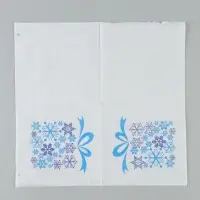 Салфетки новогодние бумажные &laquo;Подарок зимы&raquo;, 24&times;24, 1 слой, 50 шт.