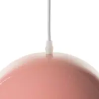 Светильник потолочный BayerLux Lina, 1&times;40 Вт, Е27, светло-розовый, 26&times;26&times;32 см