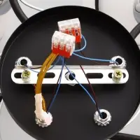 Люстра потолочная BayerLux &laquo;Лайма&raquo;, 5хЕ27, 40 Вт, черно-хромовый, 55&times;55&times;24 см