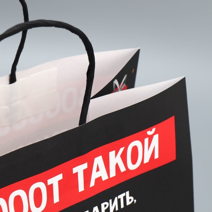 Пакет подарочный новогодний крафтовый «Тебе», 28 х 32 х 15 см Пакет подарочный новогодний крафтовый «Тебе», 28 х 32 х 15 см