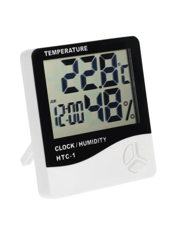 Термометр LTR-14, электронный, датчик температуры, датчик влажности, белый Термометр LTR-14, электронный, датчик температуры, датчик влажности, белый