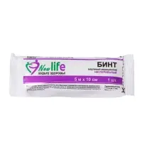 Бинт медицинский нестерильный 10 х 500 см 36 гр/м2