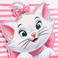 Пакет подарочный &laquo;Кошечка&raquo;, 30 &times; 30 &times; 15 см