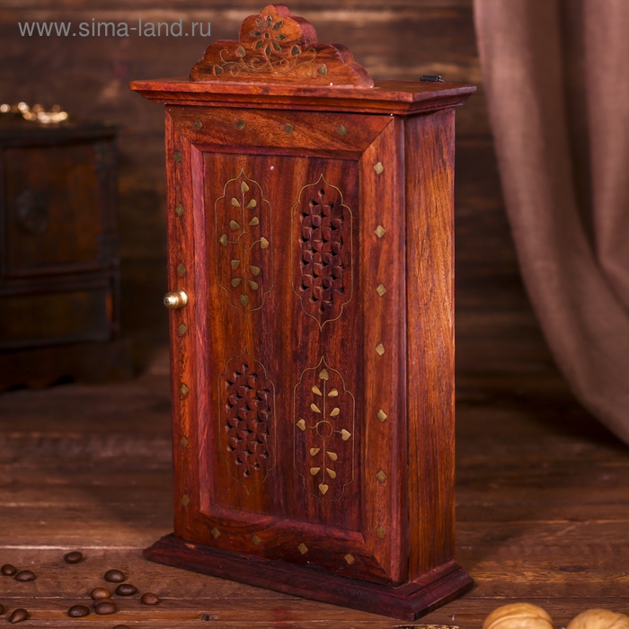 Ключница Ключница "Знаки судьбы" дерево 28,5*16*5 см