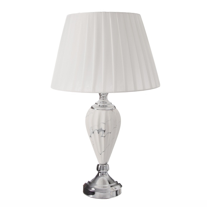 Настольная лампа с абажуром RISALUX «Эдвин», Е27, 40 Вт, 30×30×50 см Настольная лампа с абажуром RISALUX «Эдвин», Е27, 40 Вт, 30×30×50 см