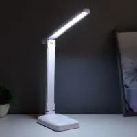 Настольная лампа сенсорная 16888/1 LED 5 Вт 3000-6000К USB АКБ белый 29&times;55 см