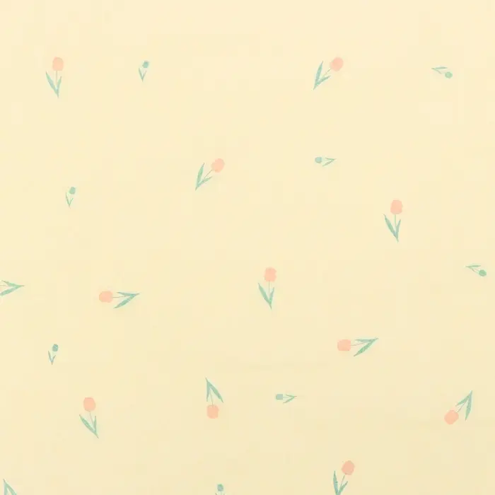 Бумага упаковочная тишью, «Цветы», желтый, 50 см × 70 см 17 грамм Бумага упаковочная тишью, «Цветы», желтый, 50 см × 70 см 17 грамм