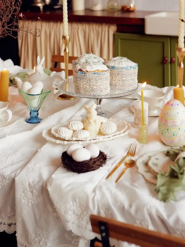 Блюдо сервировочное &laquo;Облако&raquo;, 30.5&times;20.5&times;3 см, керамика, молочное