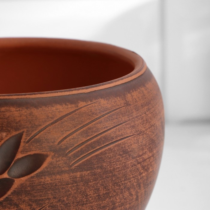 Горшок для жаркого №2  Горшок для жаркого №2 "Колос", 0,55 л, 11 х 12 х 12 см