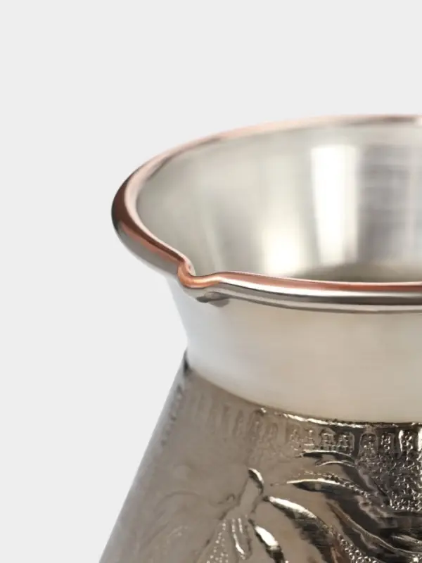 Турка для кофе &laquo;Ромашка&raquo;, 800 мл, медь