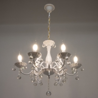 Люстра 2146/6 E14 40Вт белый 60х60х36 см BayerLux