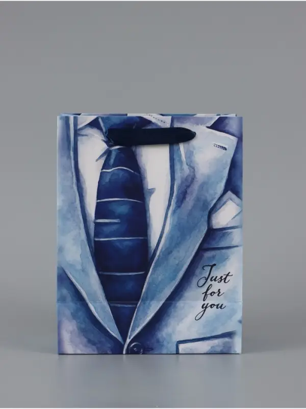 Пакет подарочный ламинированный, упаковка, &laquo;Just for you&raquo;, MS 18&times;23&times;10 см