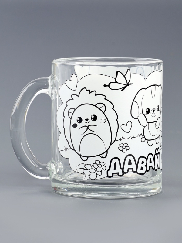 Набор для творчества Роспись кружки «Милые зверюшки» Набор для творчества Роспись кружки «Милые зверюшки»