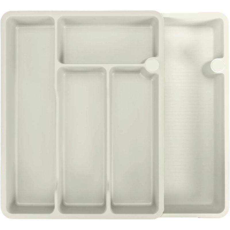 Лоток для столовых приборов раздвижной 373х287х49мм