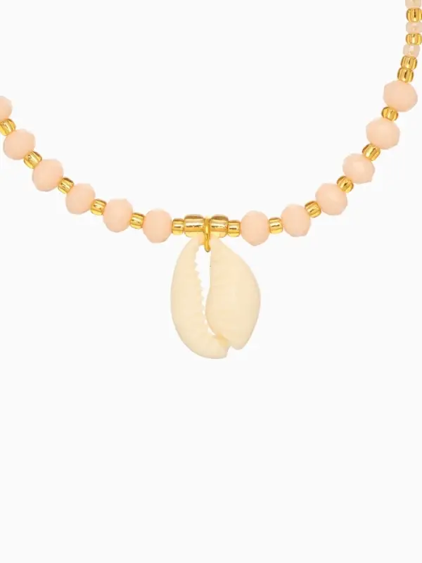 Браслет Браслет "Лила" длина 16 см, цв. белый, золотистый