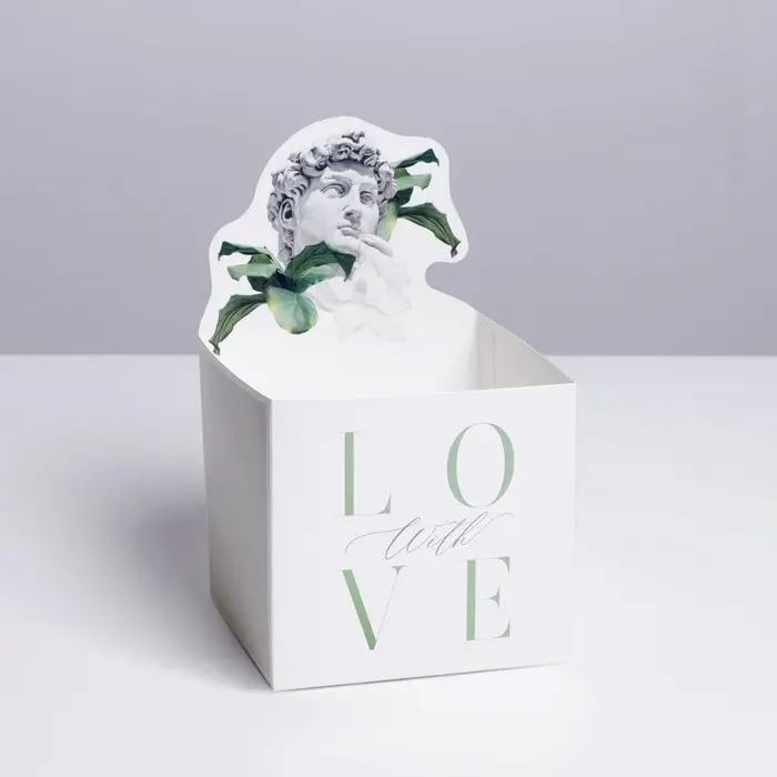 Коробки для мини букетов &laquo;DAVID&raquo;, 12 &times; 20 &times; 10 см