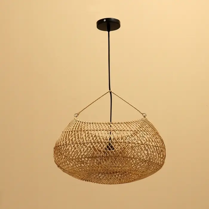 Светильник потолочный из ротанга «Рахарьо», 1×120 Вт, Е27, 43×34×25 см Светильник потолочный из ротанга «Рахарьо», 1×120 Вт, Е27, 43×34×25 см