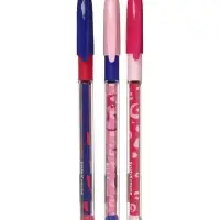 Ручка шариковая ErichKrause U-109 Stick&Grip 1.0, Ultra Glide, синяя, МИКС