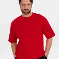 Джемпер с коротким рукавом Siluetti Volumica, красный, размер XL/XXL