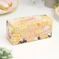 Свеча для торта музыкальная &laquo;Тюльпан&raquo;, красная, 12&times;5 см