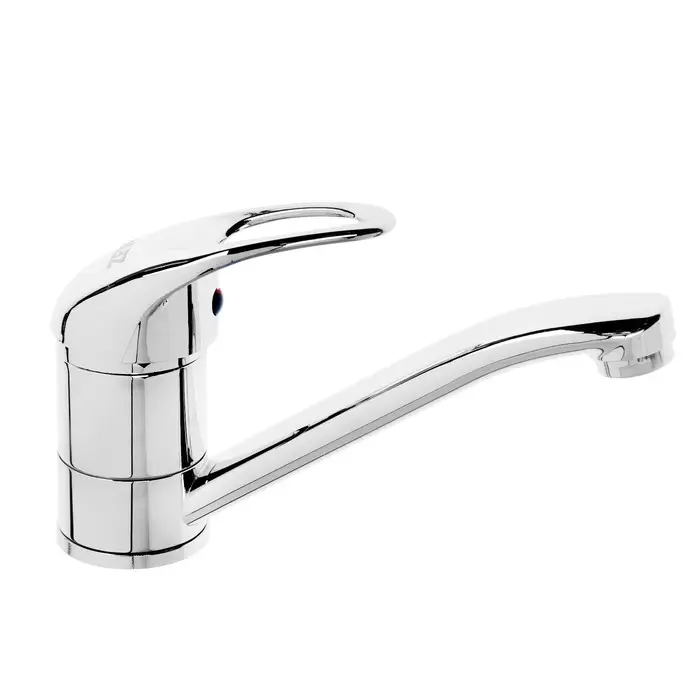 Смеситель для кухни ZEIN ZC2039, однорычажный, картридж 35 мм, излив 20 см, без подводки, хром