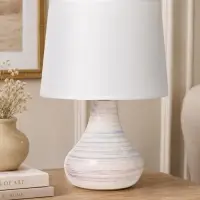 Лампа настольная RISALUX &laquo;Аннабель&raquo;, 15 Вт, Е14, 23&times;23&times;33 см