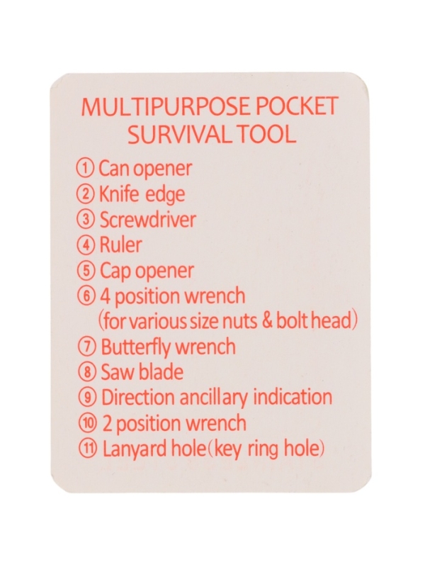 Карта выживания "23 февраля" Звезда