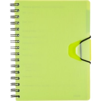 Ежедневник недатированный Bright Colours на спирали, &nbsp;А5, 272 стр., ЛАЙМ