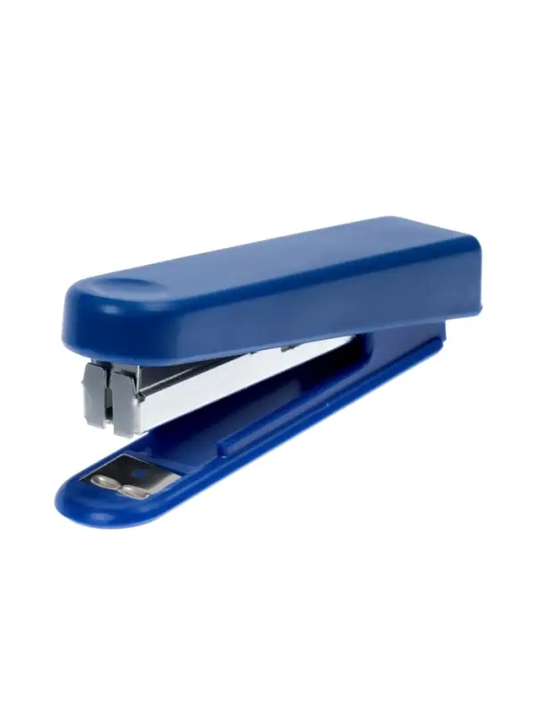 Степлер №10 до 10 листов, корпус СИНИЙ