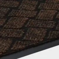 Коврик придверный влаговпитывающий &laquo;Крафт&raquo;, 50&times;80 см, коричневый МИКС