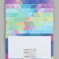 Пакет подарочный ламинированный "Лабиринт", S 18 x 23 х 10 см