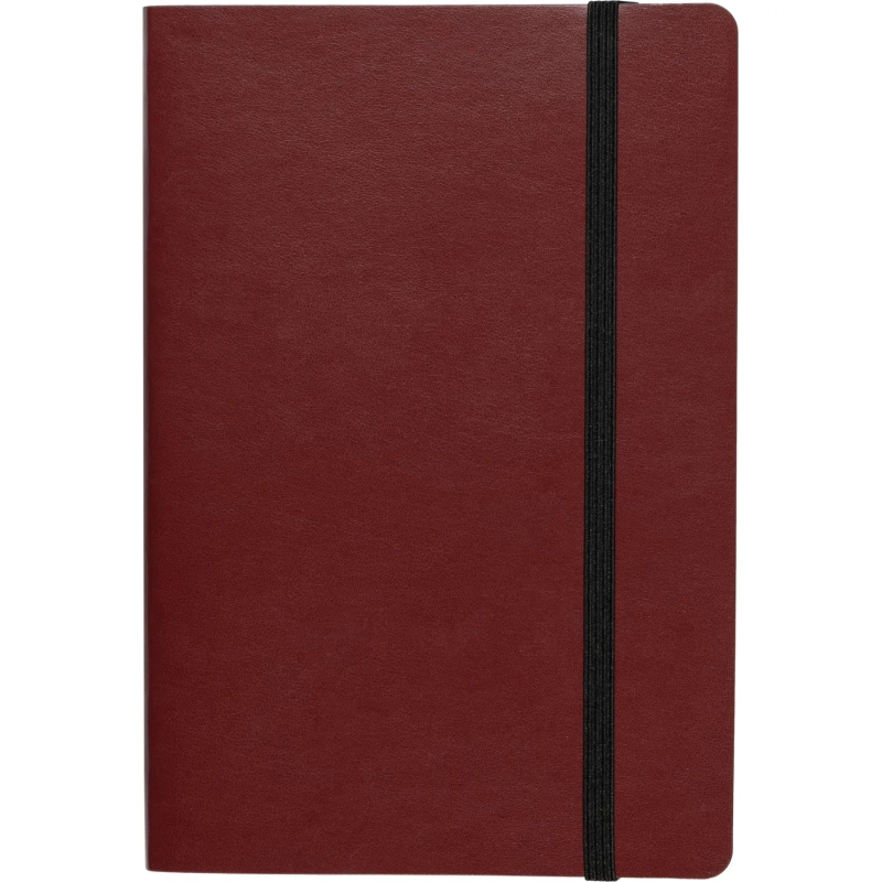 Ежедневник недатированный бордовый А5 MEGAPOLIS SOFT 3-470/05