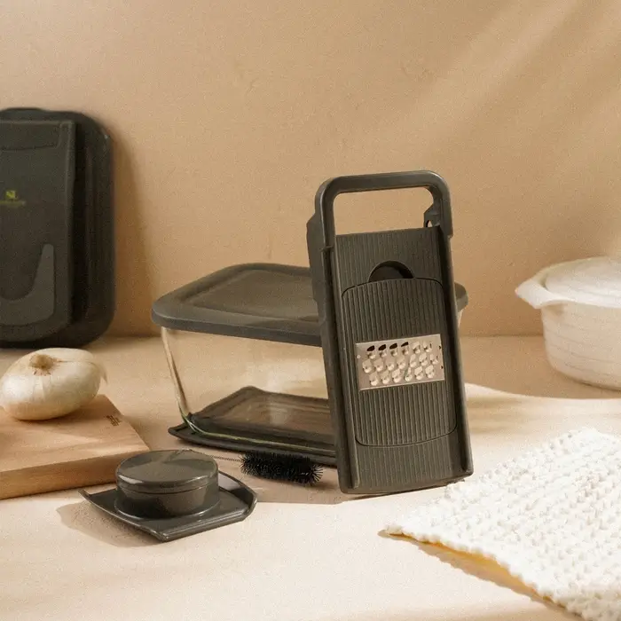 Овощерезка универсальная SL Home &laquo;Оливковая роща&raquo;, 9 в 1, стекло, оливковая