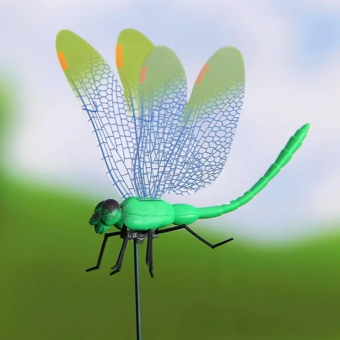 Штекер &laquo;Стрекоза Сенди&raquo;, 14&times;9 см/45 см, набор 6 шт., МИКС